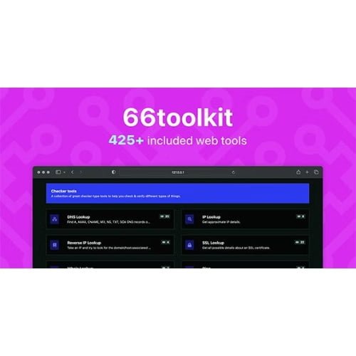 66toolkit Ultimate Web Tools System SAAS