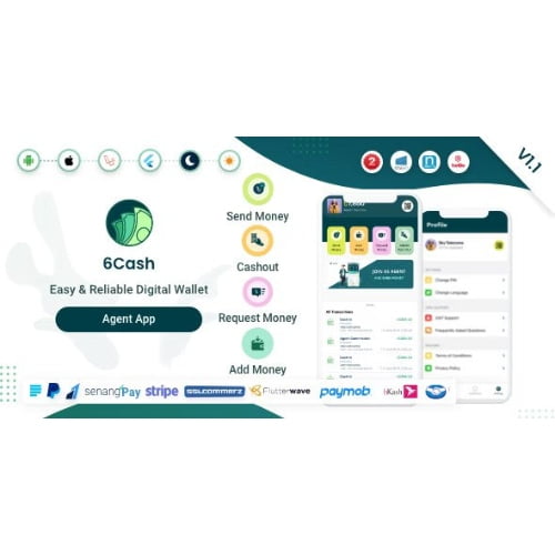 6Cash Agent App