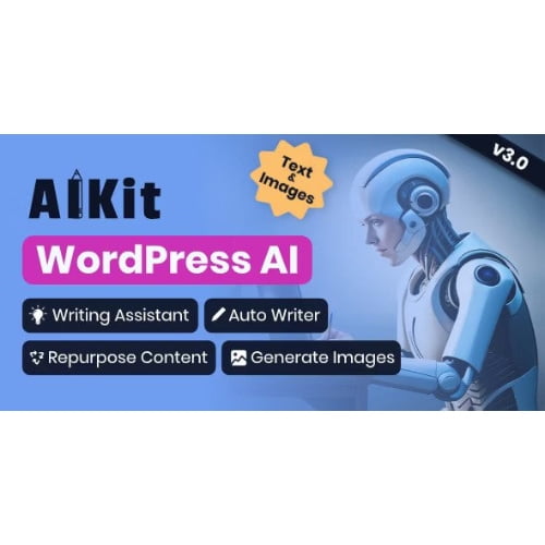 AIKit WordPress AI Automatic Writer Writing Assistant Content Repurposer OpenAI GPT