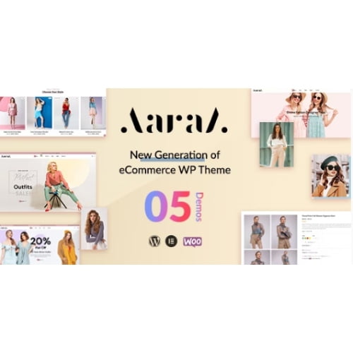 Aaraa Fashion Shop Theme Free Download