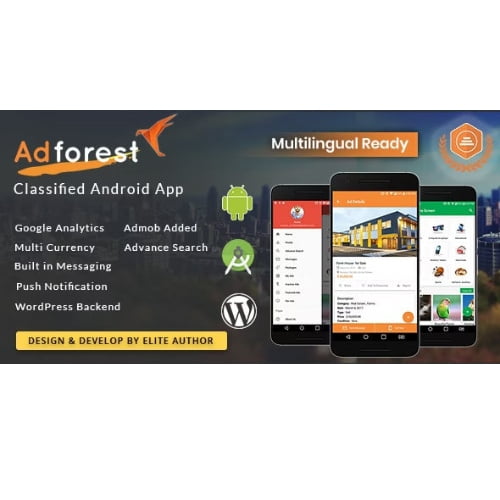 AdForest Classified Native Android App Nulled