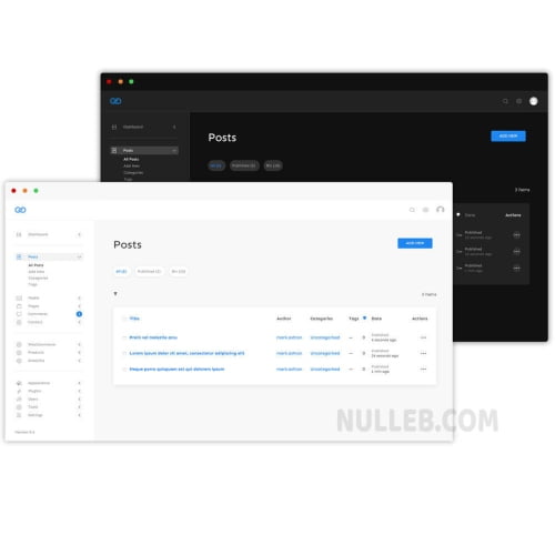 Admin 2020 Modern WordPress Dashboard Theme Admin 2020