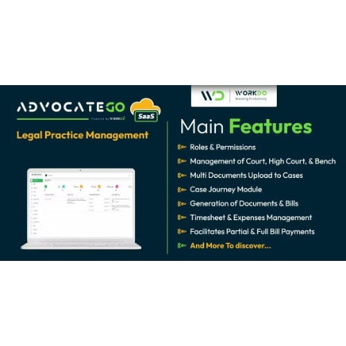 AdvocateGo SaaS Legal Practice Management