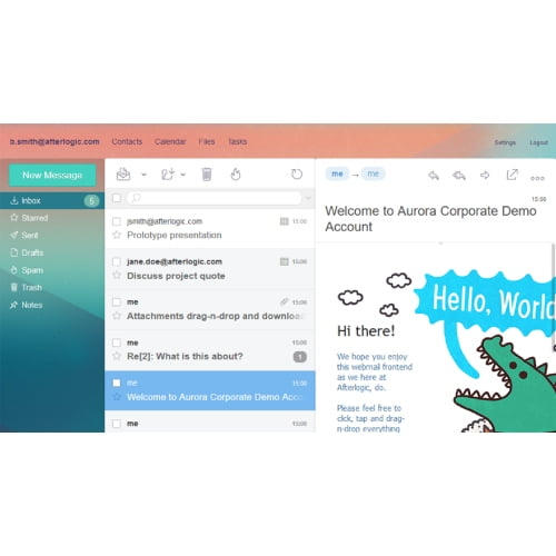 Afterlogic Aurora Corporate Groupware system for businesses providers Nulled