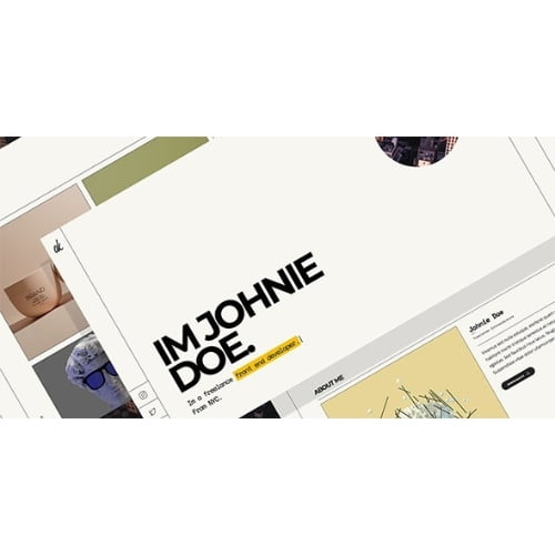 Akordian Portfolio Personal WordPress Theme Nulled