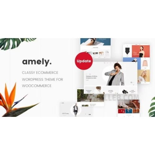 Amely Fashion Shop WordPress Theme for WooCommerce 1