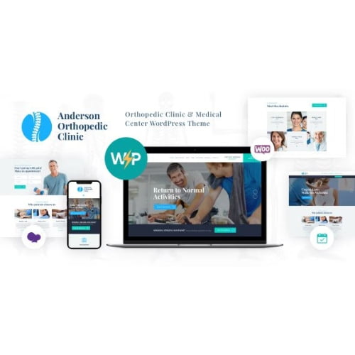 Anderson Orthopedic Clinic Medical Center WordPress Theme