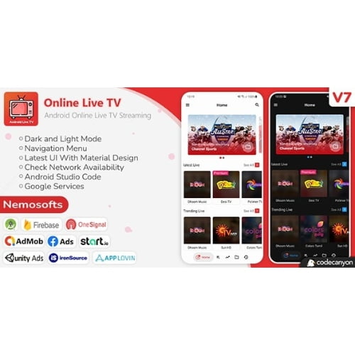 Android Online Live TV Streaming Nulled 1
