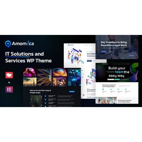 Anomica IT Solutions and Services WordPress Theme RTL 1