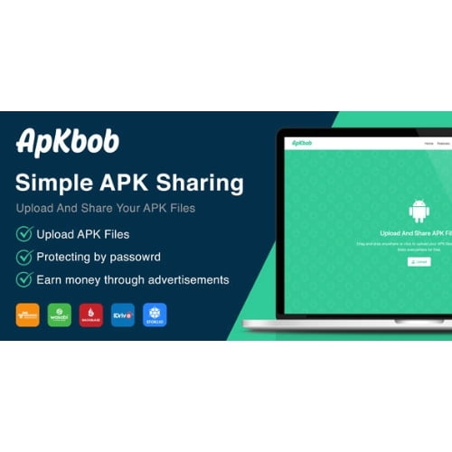 Apkbob Simple APK Sharing Platform Nulled