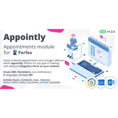 Appointly Perfex CRM Appointments Nulled