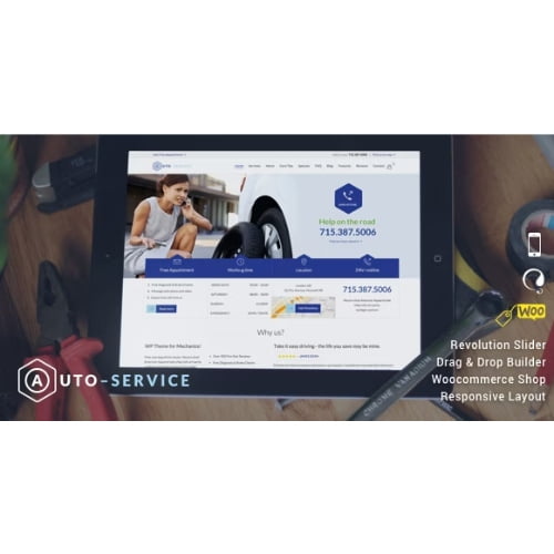 Auto Mechanic WordPress Theme