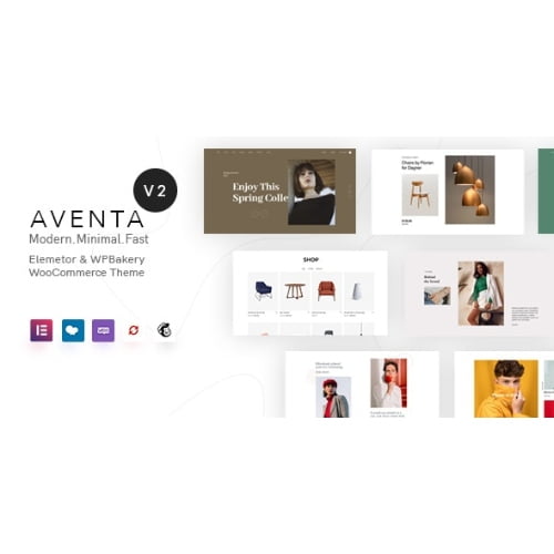 Aventa Minimal WooCommerce theme