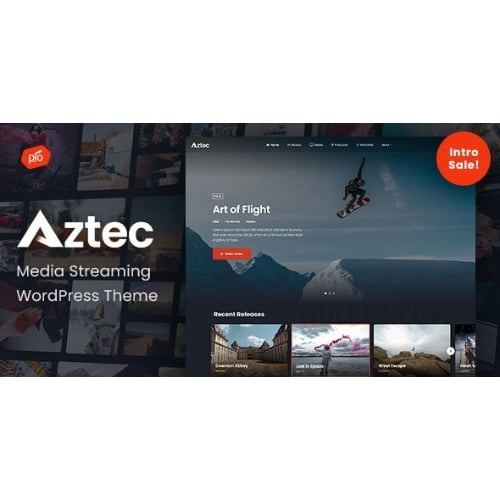 Aztec Video Streaming Membership Theme
