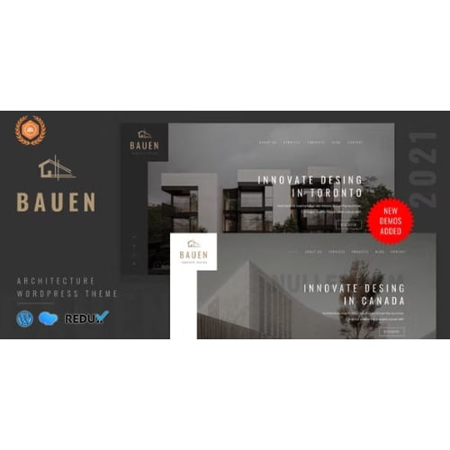 BAUEN Architecture Interior WordPress Theme