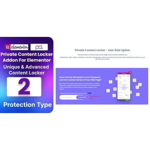 BWD Private Content Locker Addon For Elementor