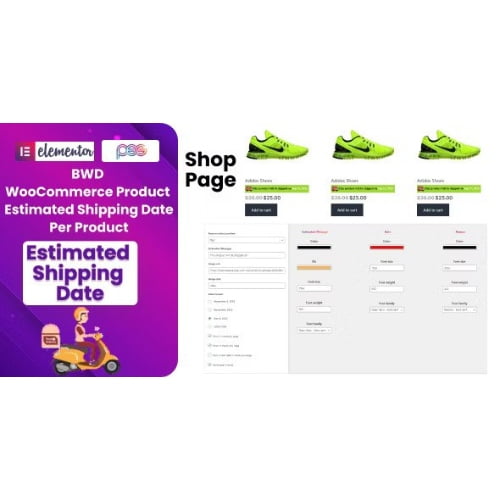 BWD Product Estimated Shipping Date Plugin For WooCommerce