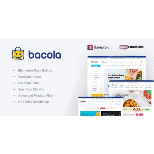 Bacola Grocery Store and Food eCommerce Theme