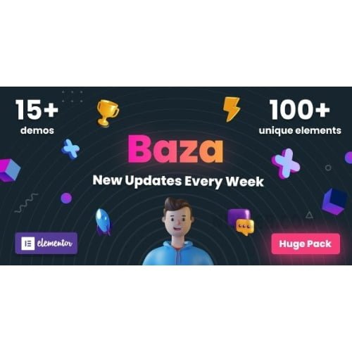 Baza – Creative MultiPurpose WordPress Theme