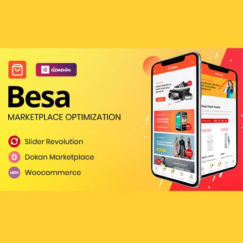 Besa Elementor Marketplace WooCommerce Theme