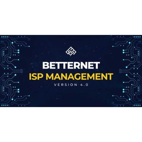 Betternet ISP Billing with Mikrotik API Nulled