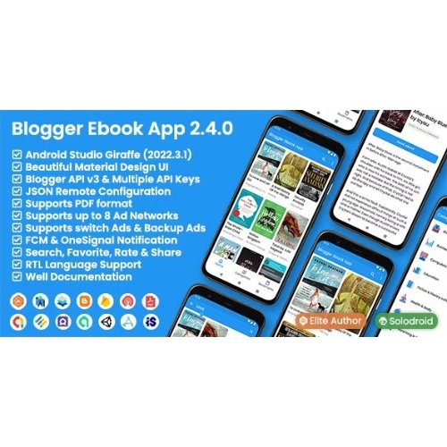 Blogger Ebook App Blogger API v3
