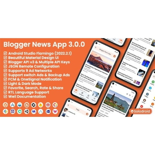 Blogger News App Blogger API Nulled
