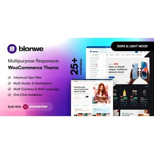 Blonwe – Multipurpose WooCommerce Theme