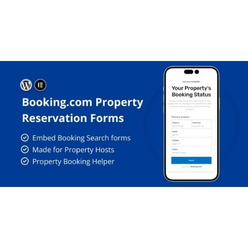 Booking.com Property Reservation Forms for Elementor