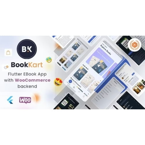 Bookkart Nulled Flutter Ebook Reader App For Wordpress with WooCommerce GPL 1