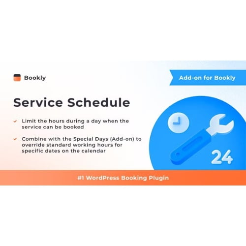 Bookly Service Schedule Add on