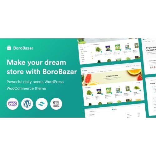 BoroBazar Daily Needs WooCommerce WordPress theme