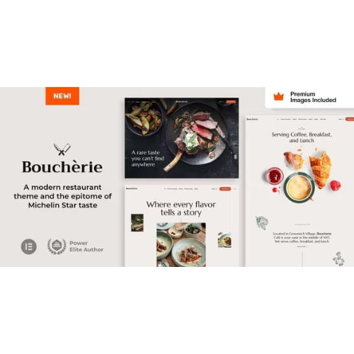 Boucherie Steakhouse Restaurant and Cafe WordPress Theme