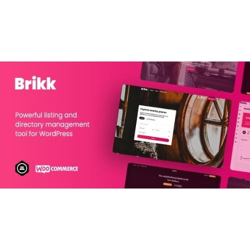Brikk Directory Listing WordPress Theme