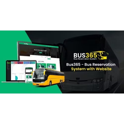 Bus365 Nulled Bus Reservation System with Website Free Download