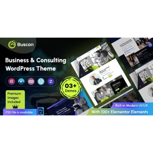 Buscon Consulting Business WordPress Theme
