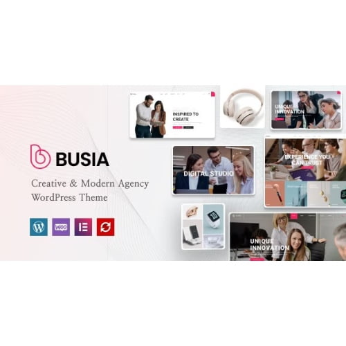 Busia Creative Agency Theme