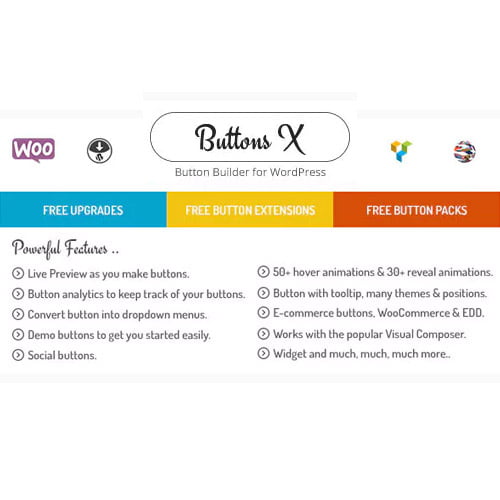 Buttons X Powerful Button Builder for WordPress