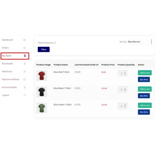 Buy Again for WooCommerce Nulled 991x558 1