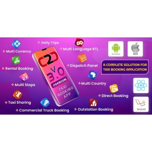 Cab2door Online Taxi Booking App Full Solution