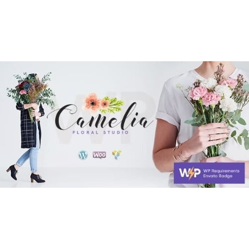 Camelia A Floral Studio Florist WordPress Theme