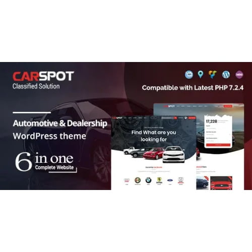 CarSpot – Dealership WordPress Classified Theme