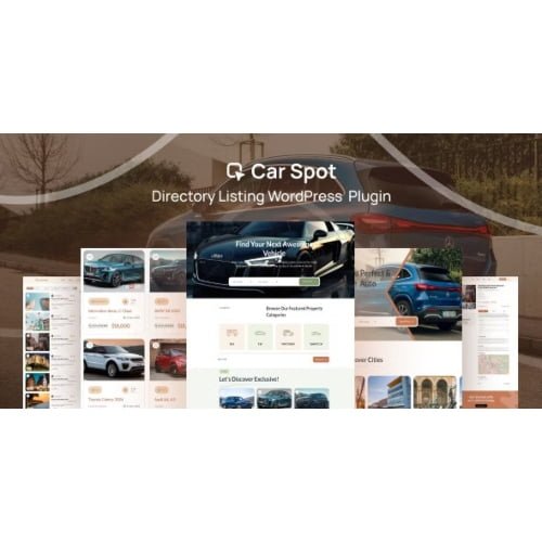 CarSpot Car Directory Listing WordPress Plugin