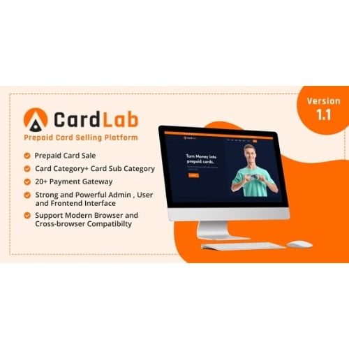 CardLab Prepaid Card Selling Platform Free Download