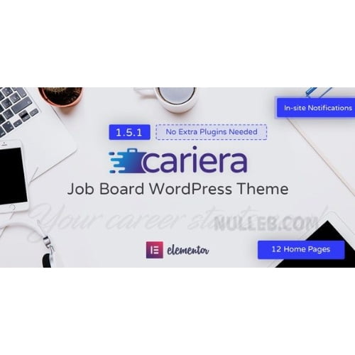 Cariera Job Board WordPress Theme
