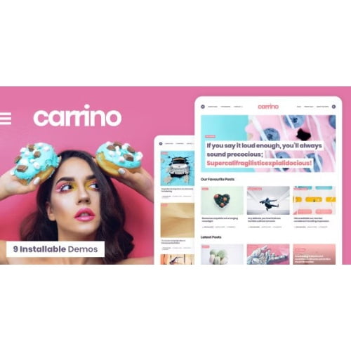 Carrino An Exciting Gutenberg Blog Theme