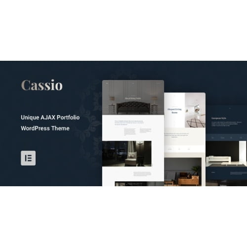 Cassio AJAX Portfolio WordPress Theme Nulled