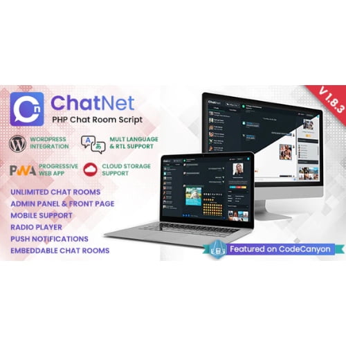 ChatNet PHP Chat Room Private Chat Script Nulled