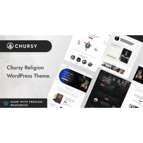 Chursy Church Religious WordPress Theme Nulled
