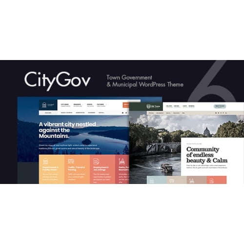 CityGov City Government Municipal WordPress Theme